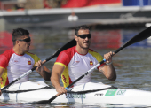 Saúl Craviotto y Cristian Toro, oro en K2 200 metros