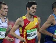 David Bustos, diploma olímpico en 1500 m