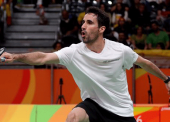 Pablo Abián, eliminado del mundial de bádminton