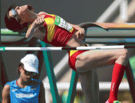 Ruth Beitia salta 194 centímetros para luchar por un metal