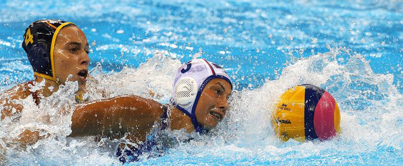 Waterpolo femenino en Río. Fuente: EFE