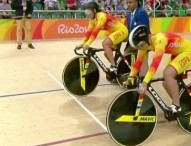 Helena Casas y Tania Calvo caen en la repesca del keirin