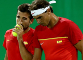 Rafa Nadal y Marc López, a un paso de las medallas