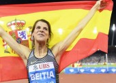 Broche de diamante para Ruth Beitia