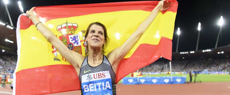 Ruth Beitia. Fuente: EFE