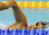 La 'sirenita' Michelle Alonso, oro paralímpico 