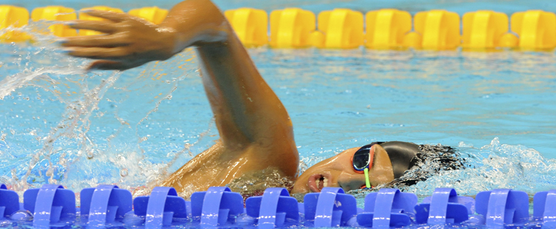 La canaria Michelle Alonso, oro en los Juegos Paralímpicos de Río en 100 braza. Fuente: CPE