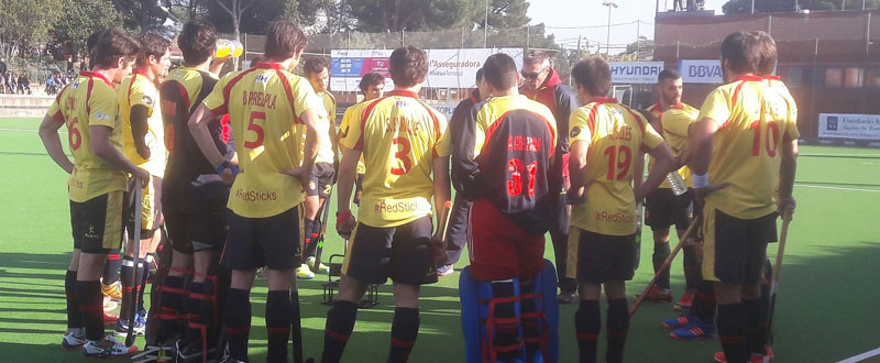 La selección masculina española de hockey hierba. Fuente: Rfeh