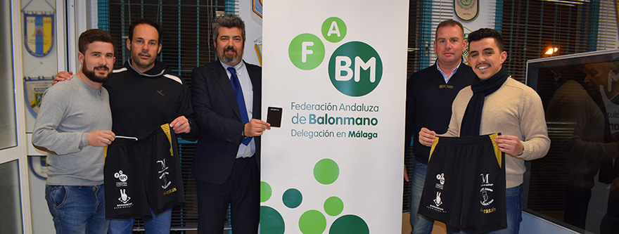 Representantes del balonmano malagueño. Fuente: LPT/Avance Deportivo