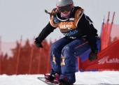 Astrid Fina logra la plata en banked slalom