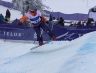 Astrid Fina roza el podio en el Mundial de snowboard