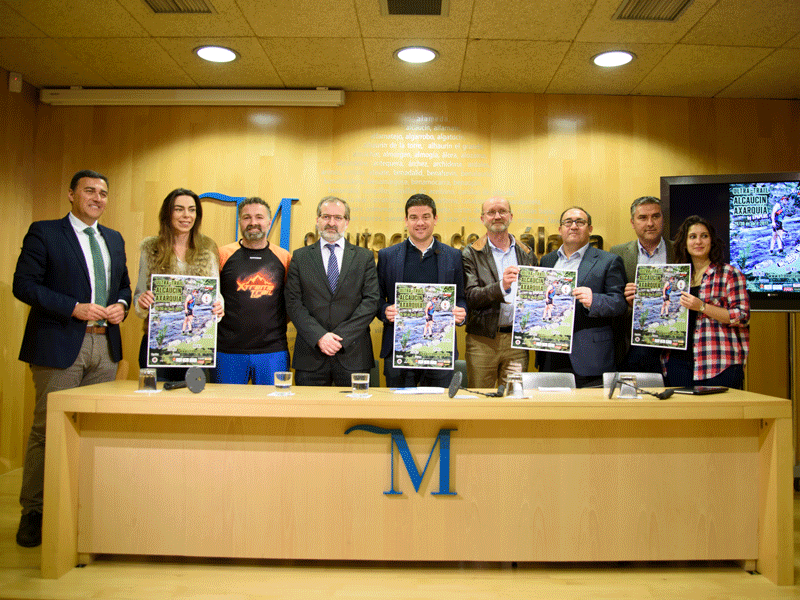 Presentación Ultra Trail Alcaucín Axarquía en Málaga. Fuente: Avance Deportivo