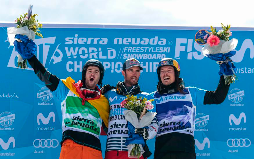 Lucas Eguíbar, plata en Sierra Nevada 2017.