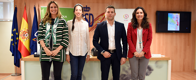 Carmen Cabrera, Alejandra Quereda, Jesús Carballo y Susana Pérez-Amor. Fuente: CSD