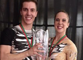 Sara Moreno y Vicente Lli, campeones de la World Series