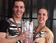 Sara Moreno y Vicente Lli, campeones de la World Series