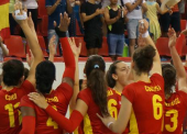 España luchará por una clasificación histórica en la Liga Europea de voleibol