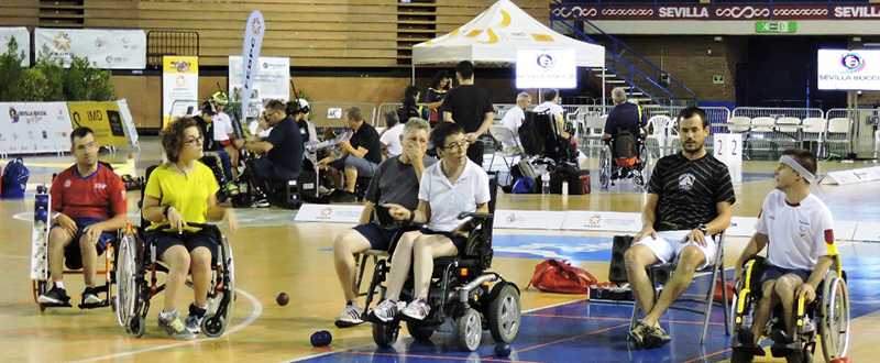 Open Mundial de Boccia en Sevilla. Fuente: AD