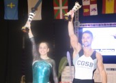 Ana Pérez y Rubén López, campeones de España de gimnasia artística 