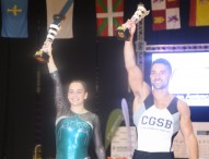 Ana Pérez y Rubén López, campeones de España de gimnasia artística 