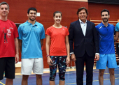 Carolina Marín y Sara Peñalver pasan a las siguientes rondas de la European Badminton Championships