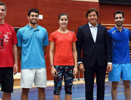 Carolina Marín y Sara Peñalver pasan a las siguientes rondas de la European Badminton Championships