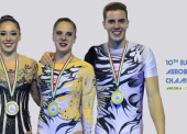 España consigue 3 medallas en el europeo de gimnasia aeróbica