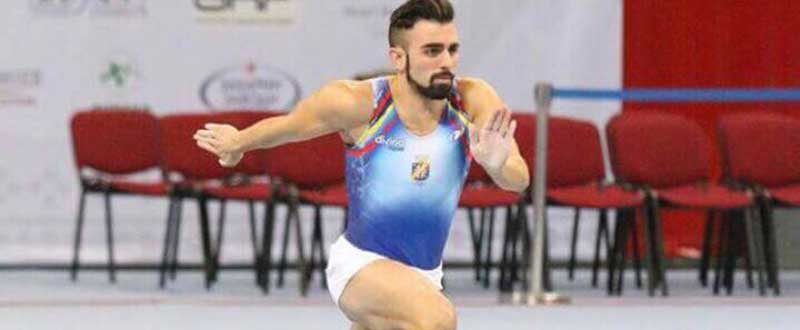 El gimnasta Daniel Pérez. Fuente: Rfeg