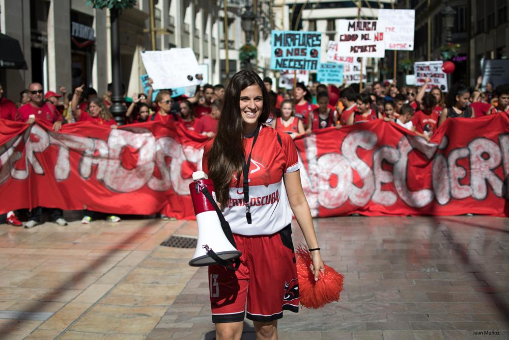 Manifestación Puerta Oscura. Autor: Juan Muñoz