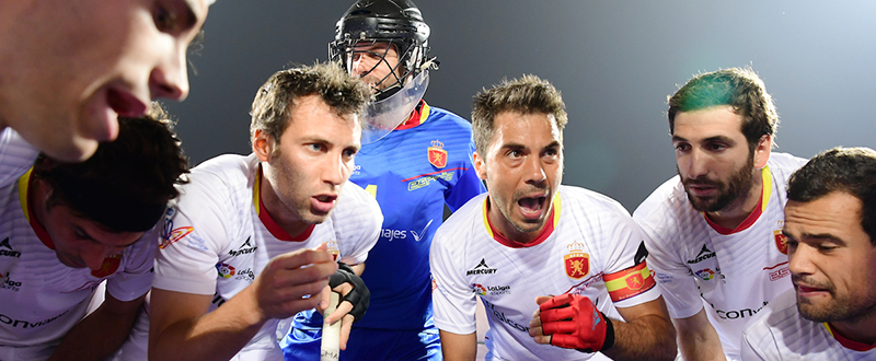 Selección española masculina de hockey hierba. Fuente: FIH