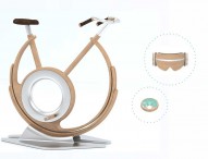 La empresa española ROJOmandarina Studio obtiene un premio internacional con una bici estática de material sostenible 