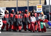 El equipo español, en PyeongChang