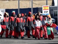 El equipo español, en PyeongChang