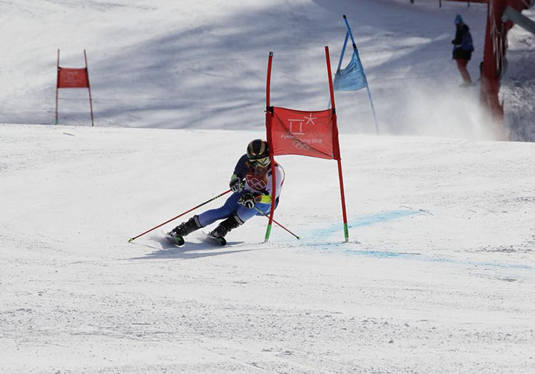 Juan del Campo debutó en PyeongChang2018. Fuente: COE