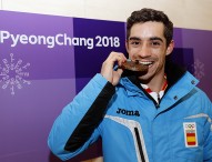 Javier Fernández, bronce olímpico en PyeongChang