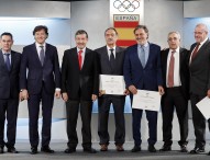 Homenaje al equipo Español de los Juegos Olímpicos de Montreal e Innsbruck 1976