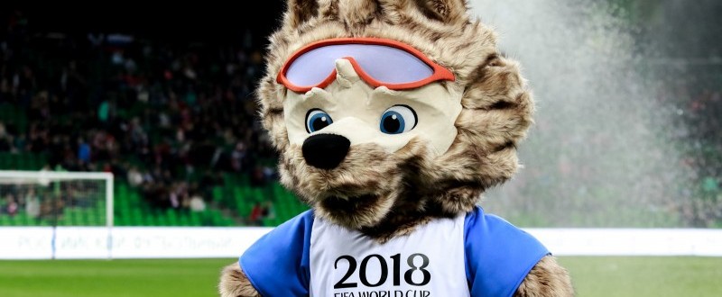 Mascota del Mundial de Rusia de Fútbol de 2018.