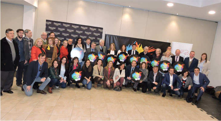 Foto de los participantes en el acto. Fuente: Avance Deportivo