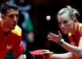 Galia Dvorak y Álvaro Robles,  en el Top 10 mundial de tenis de mesa