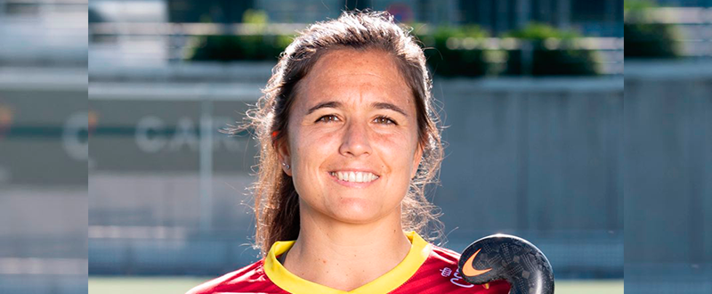 La jugadora de 'Las Redstick' Rocío Gutiérrez. Fuente: Rfeh