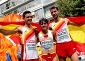 Tres metales para España en el Europeo de Berlín en marcha 