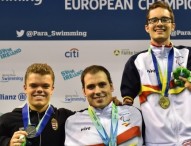 Triplete de oros para un equipo español que ya suma 16 medallas en el Europeo de Natación Paralímpica