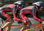 Oro para el tándem Ávila-Font y diez medallas más en el mundial de ciclismo paralímpico en carretera