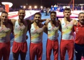 El equipo masculino de gimnasia artística termina en sexto lugar el Campeonato de Europa 