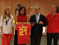 María José Rienda a el equipo femenino de Hockey Hierba: “Estamos orgullosos de vuestro trabajo”