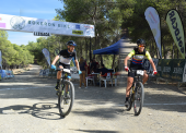 Pablo Guerrero y Agnieta Francke, vencedores de la IV Bokerón Bike, Ciudad de Málaga