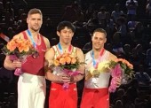 Los gimnastas españoles de artística consiguen tres medallas en París