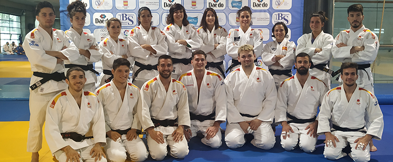 Equipo español de judo. Fuente: Avance Deportivo/MC