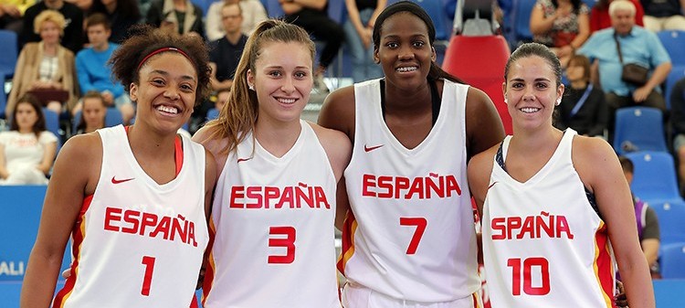 Selección española femenina de baloncesto 3x3. Fuente: COE