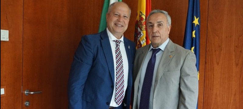 Javier Imbroda y Alejandro Blanco. Fuente: Junta de Andalucía